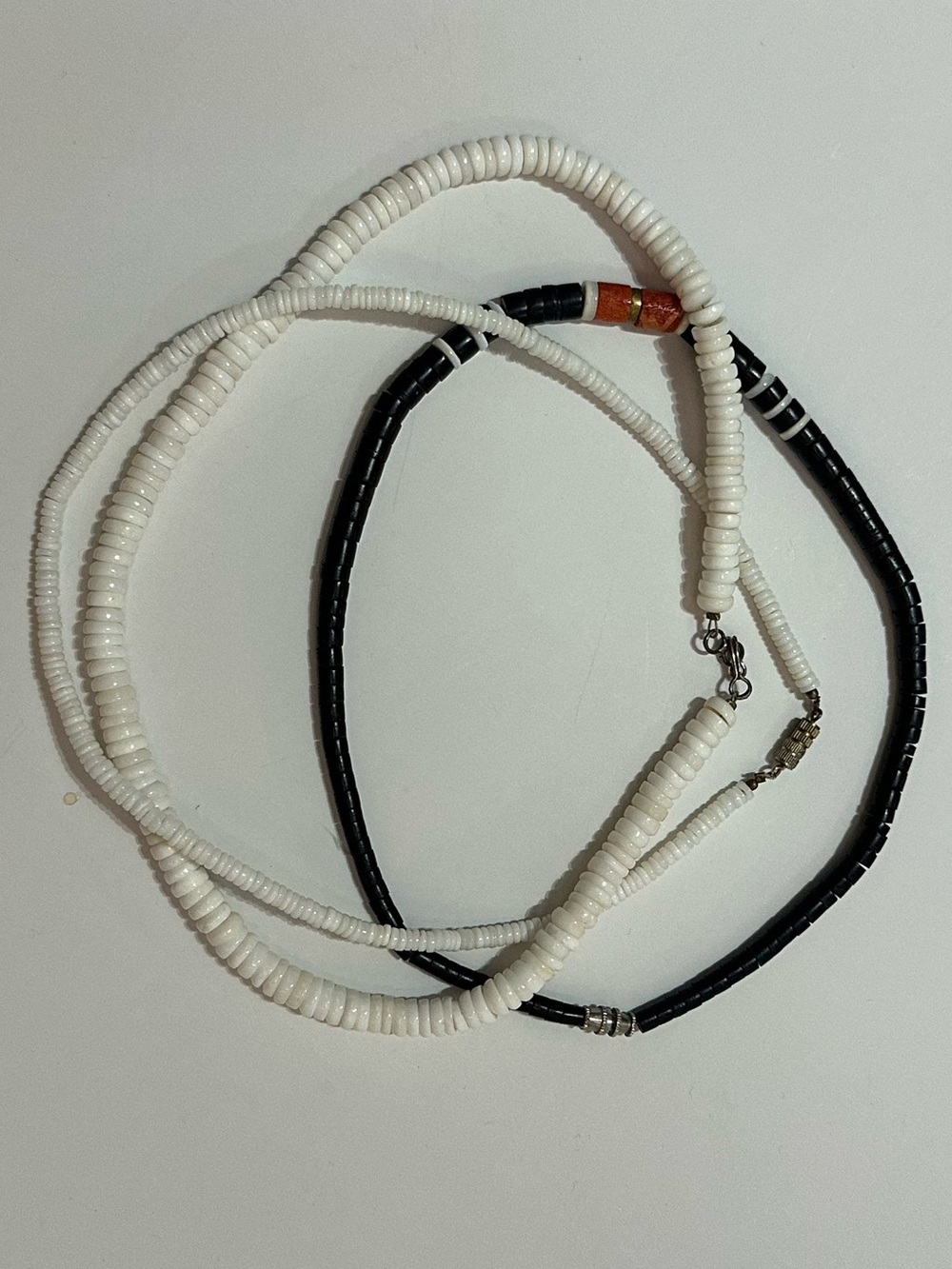 Hand made Shell necklaces + 1 shell bracelet